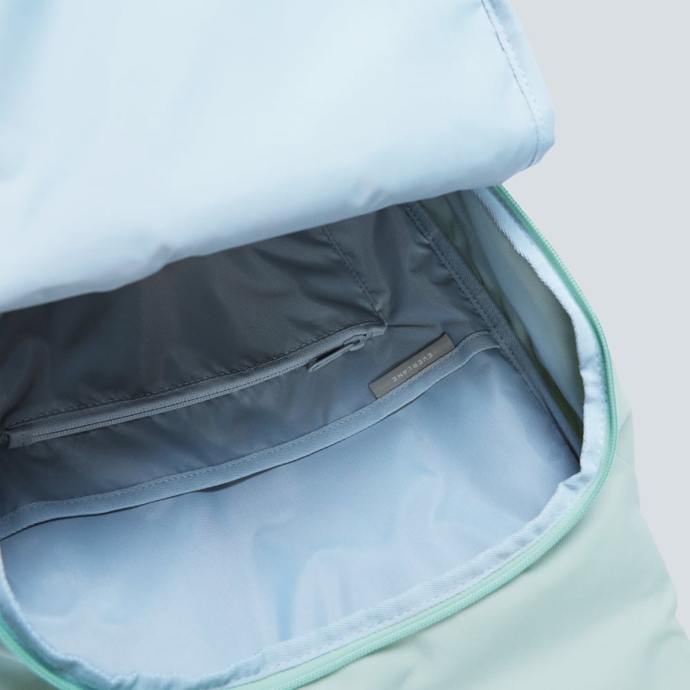 The ReNew Transit Backpack | White Sage / Green Millieu-styoma