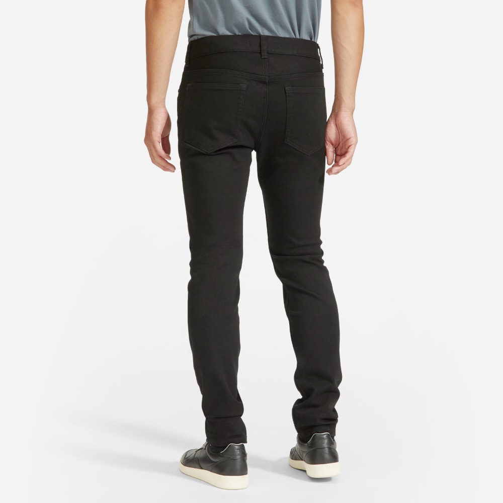 The Skinny 4-Way Stretch Organic Jean | Uniform | Black-styoma