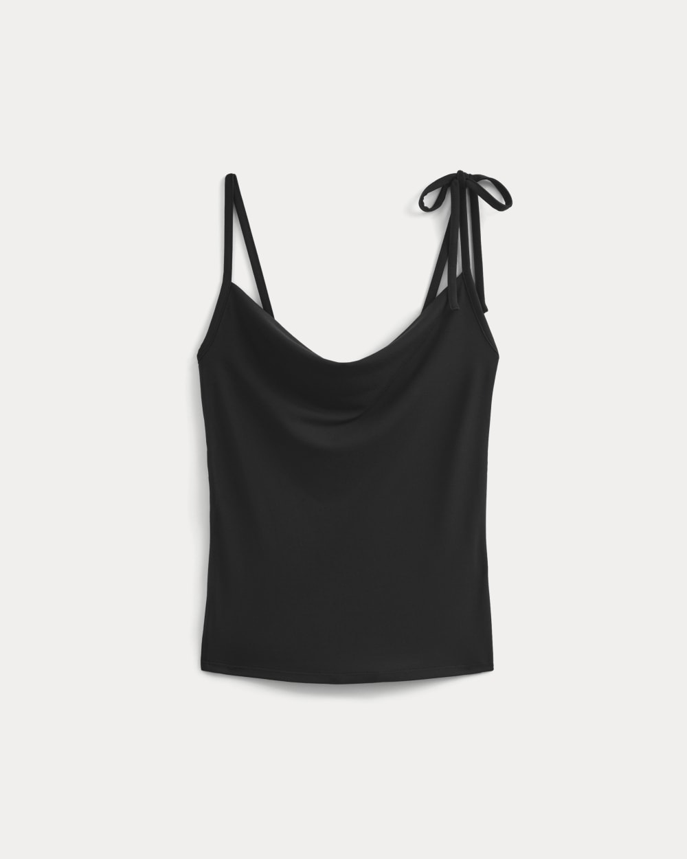 Tie-Shoulder Tank | Black-styoma