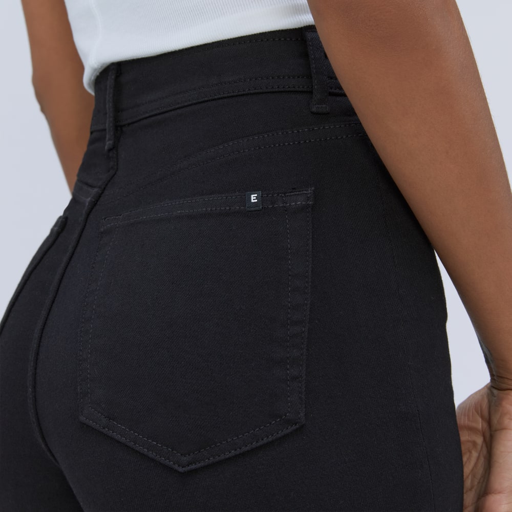 The Way-High® Skinny Split Hem Jean  | Black-styoma