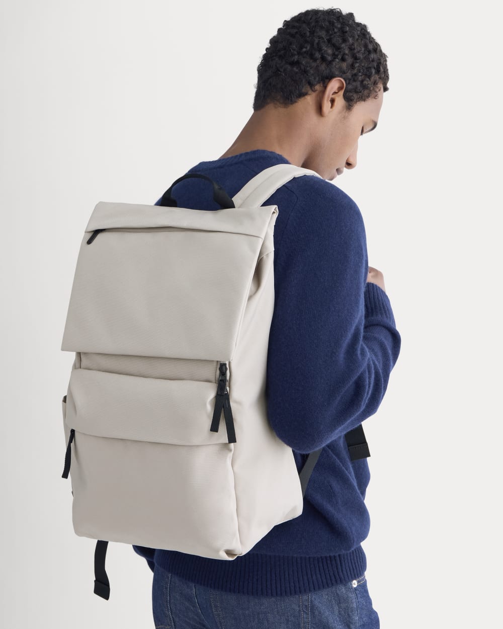 The ReNew Transit Backpack | Warm Quartz-styoma