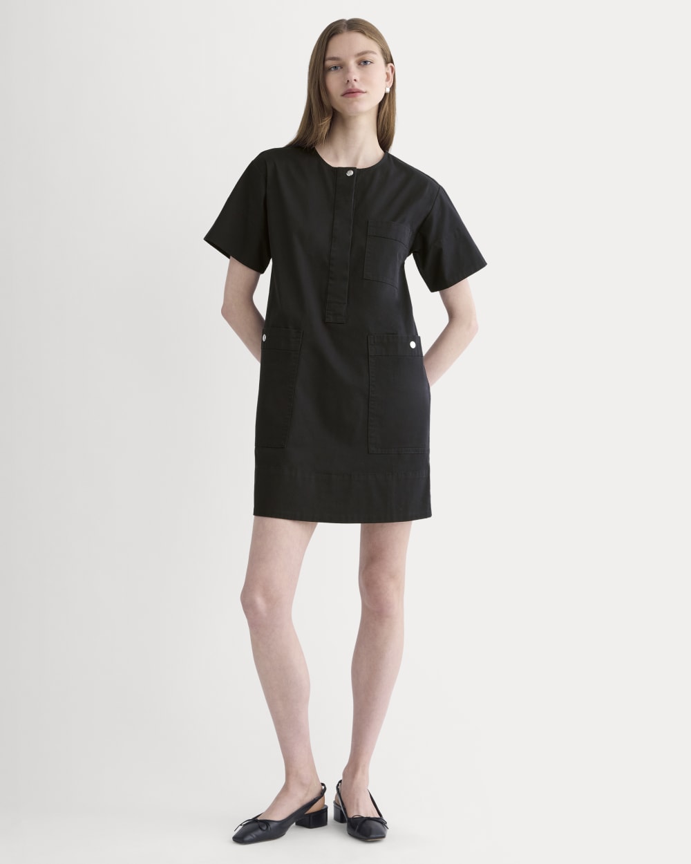 The Safari Mini Dress | Black-styoma
