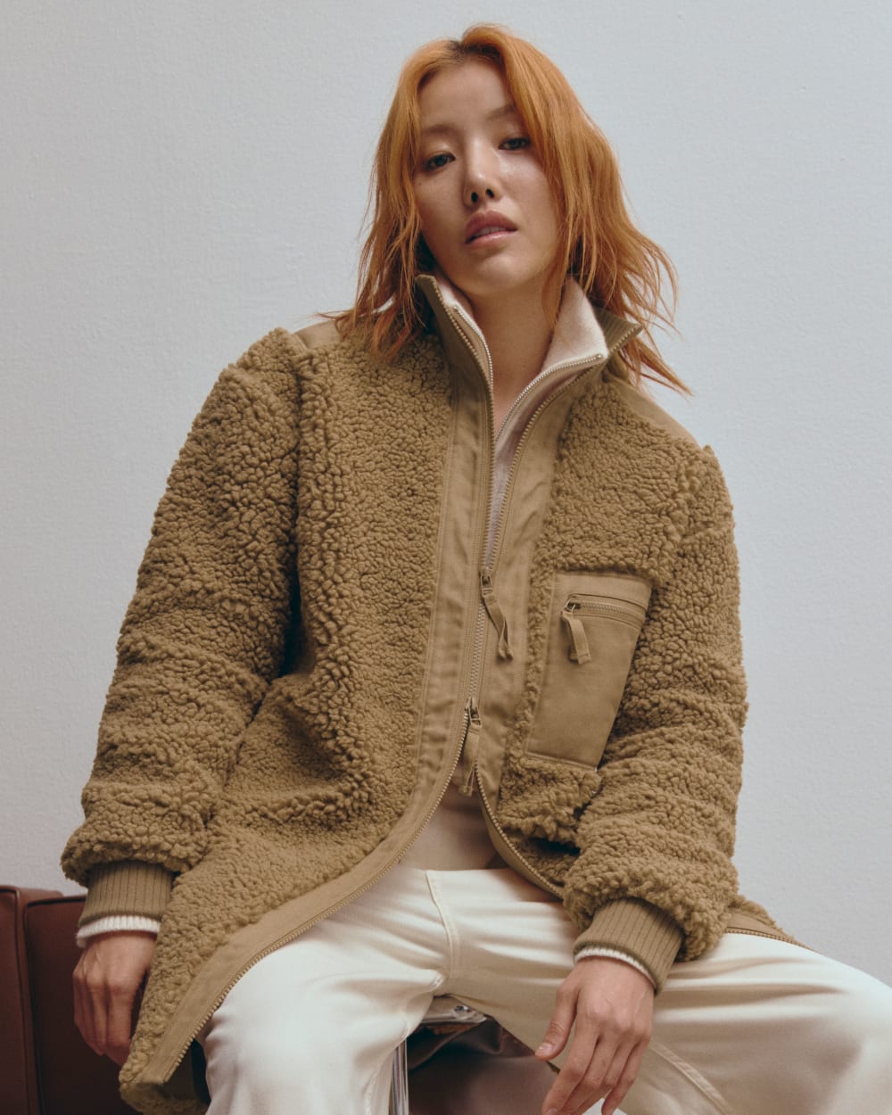 The Teddy Jacket | Toasted Coconut-styoma