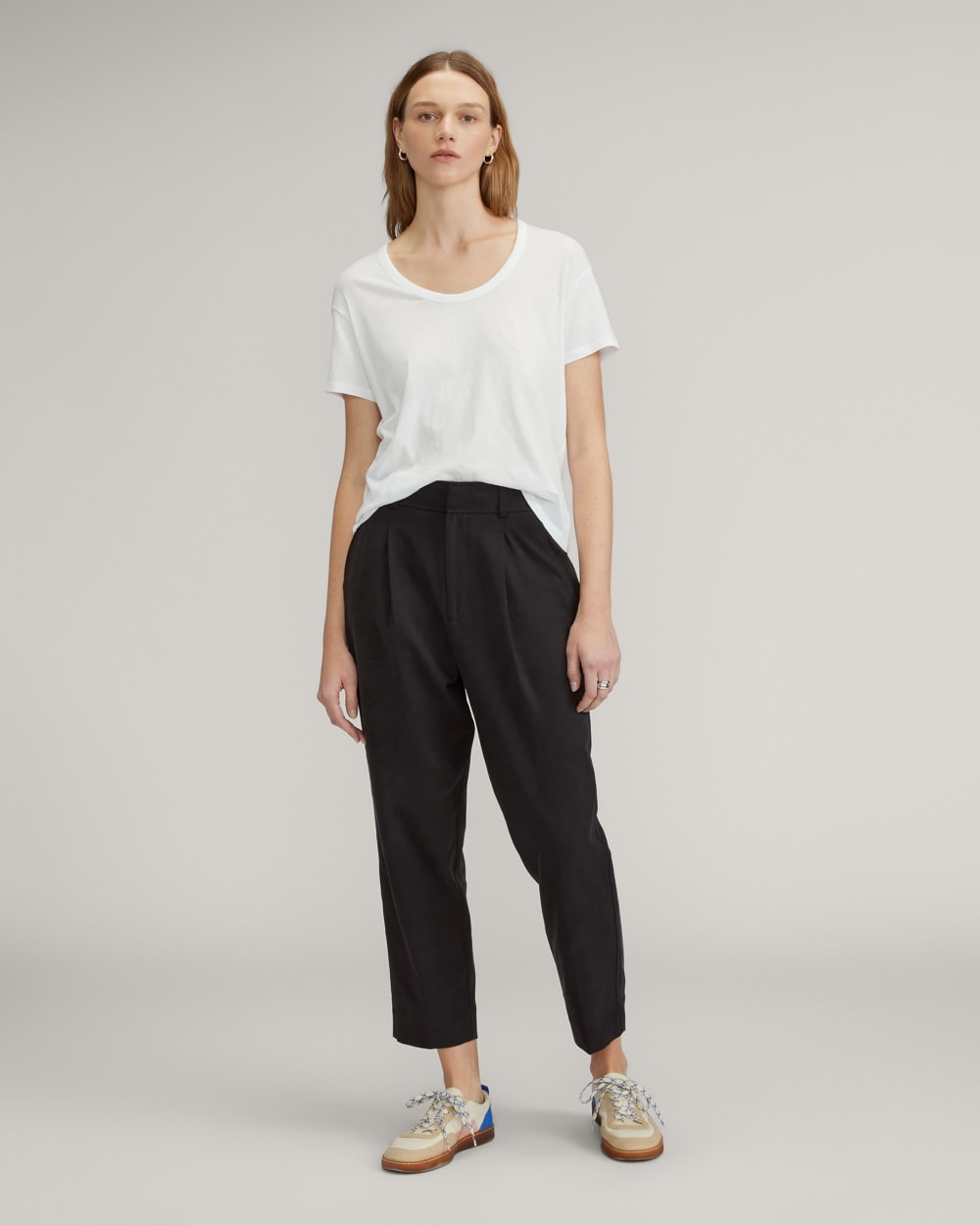 The Tread-Bare Sneaker | Canvas / Lapis Blue / Classic Red-styoma