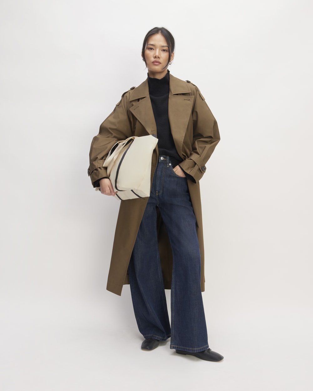 The Recycled Nylon Tote | Parchment-styoma