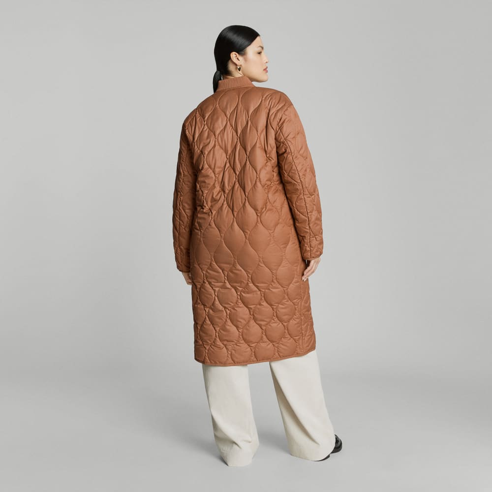 The ReNew Long Liner | Tawny Brown-styoma