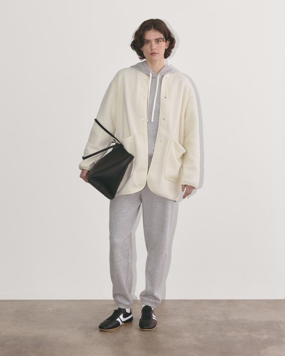 The Teddy Liner | Heathered Oat-styoma