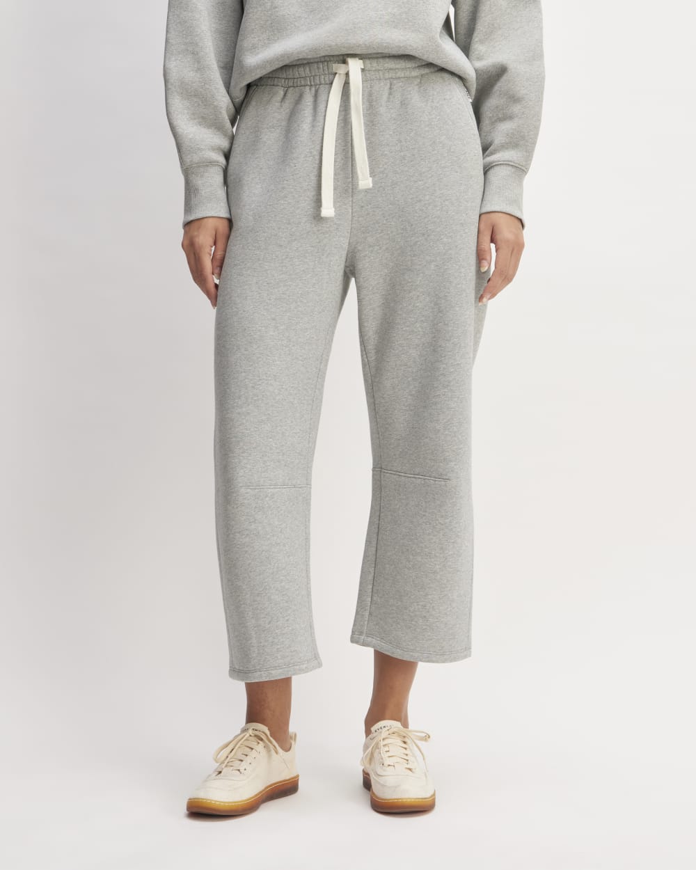 The ReTrack Barrel Sweatpant | Heathered Grey-styoma