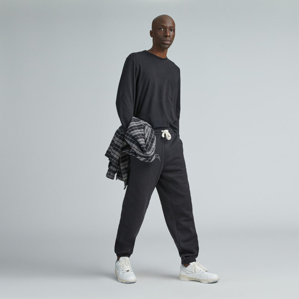 The ReTrack Sweatpant | Black-styoma