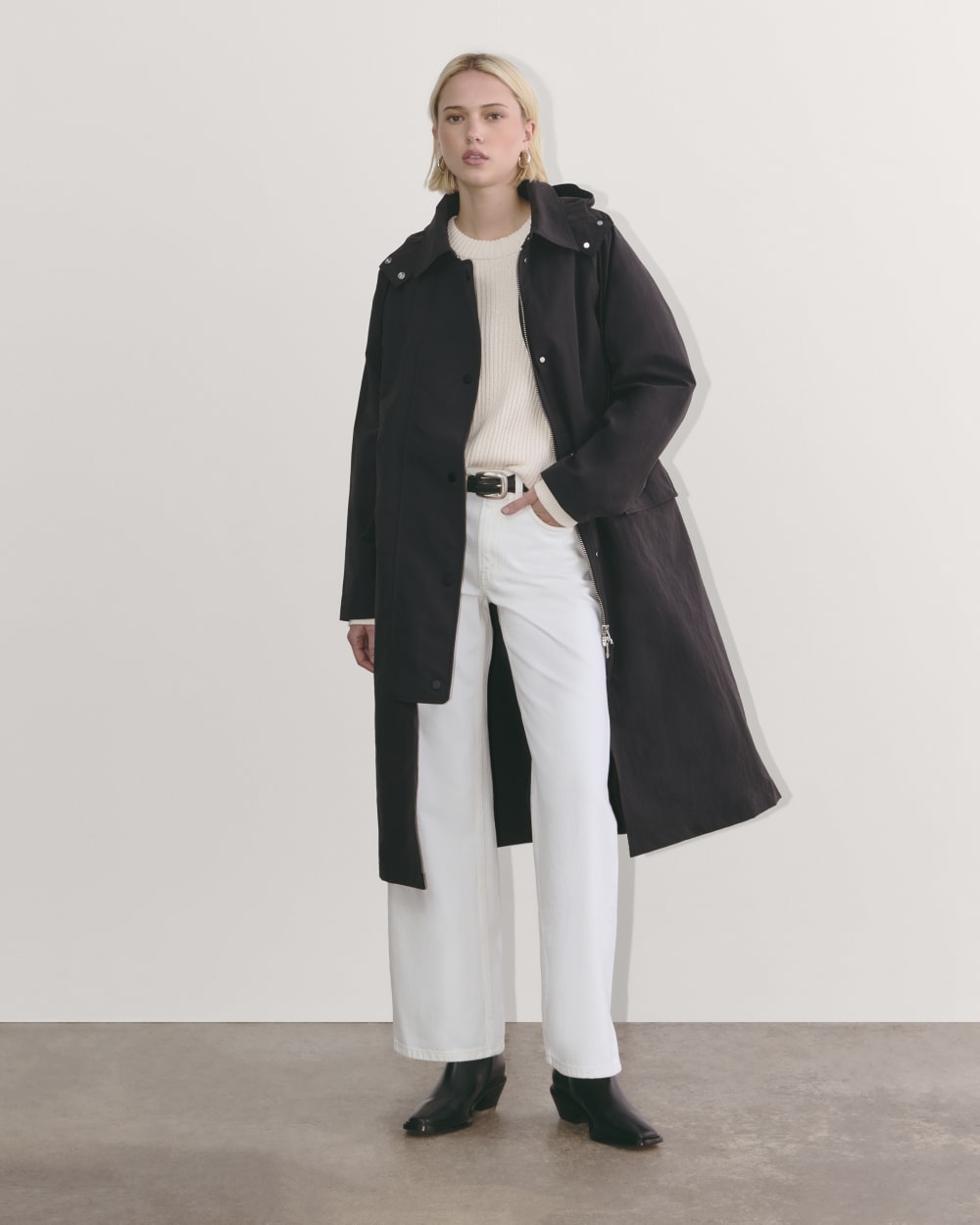 The Oversized Anorak | Black-styoma
