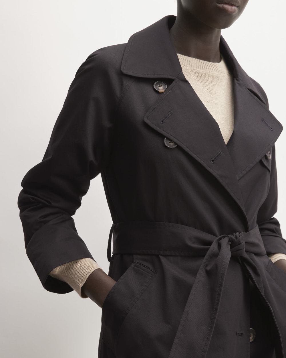 The Trench Coat | Black-styoma