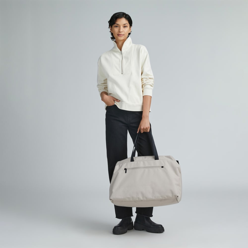 The ReNew Transit Weekender | Warm Charcoal-styoma