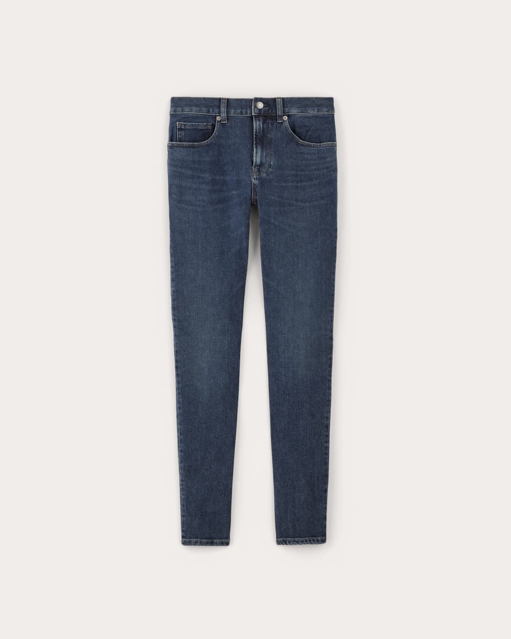 The Skinny 4-Way Stretch Organic Jean | Uniform | Medium Indigo-styoma