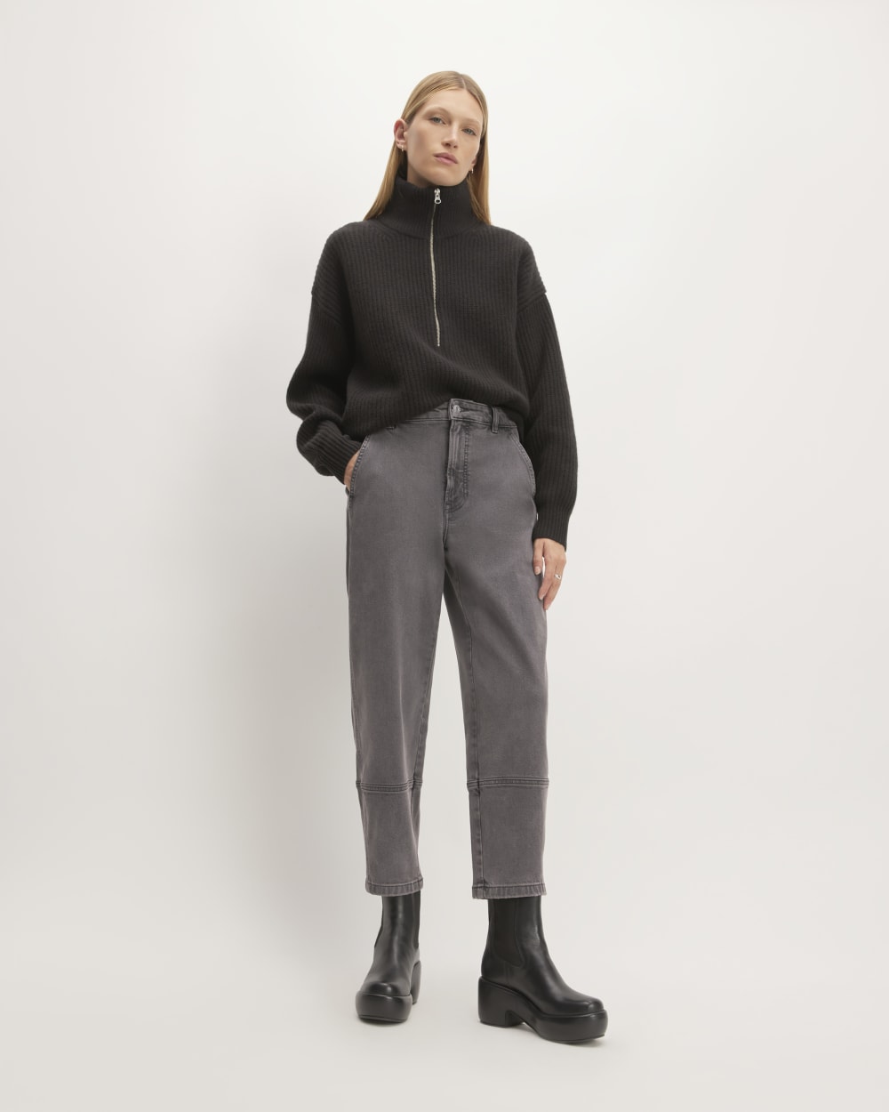 The Utility Barrel Jean | Magnolia Shadow | Regular-styoma