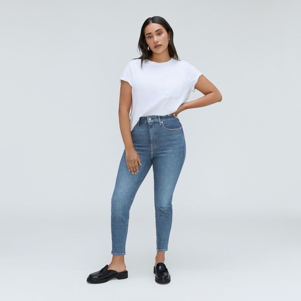 The Way-High® Hourglass Skinny Jean | Faded Blue | 28.75" Inseam-styoma