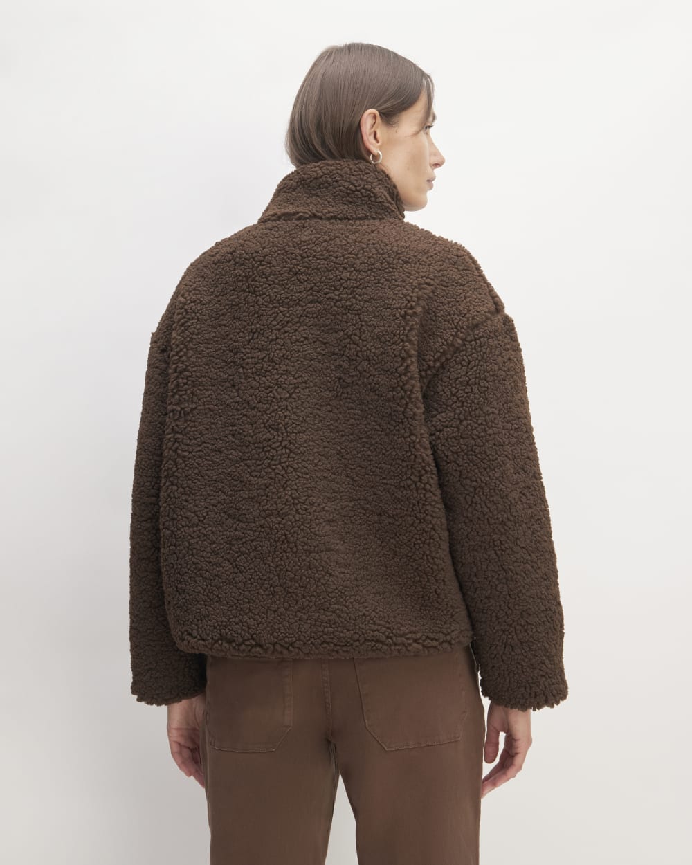 The ReNew Fleece Full Zip | Earth Brown-styoma