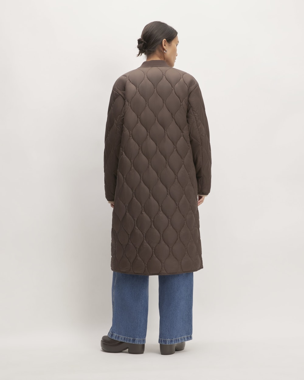 The ReNew Long Liner | Earth Brown-styoma