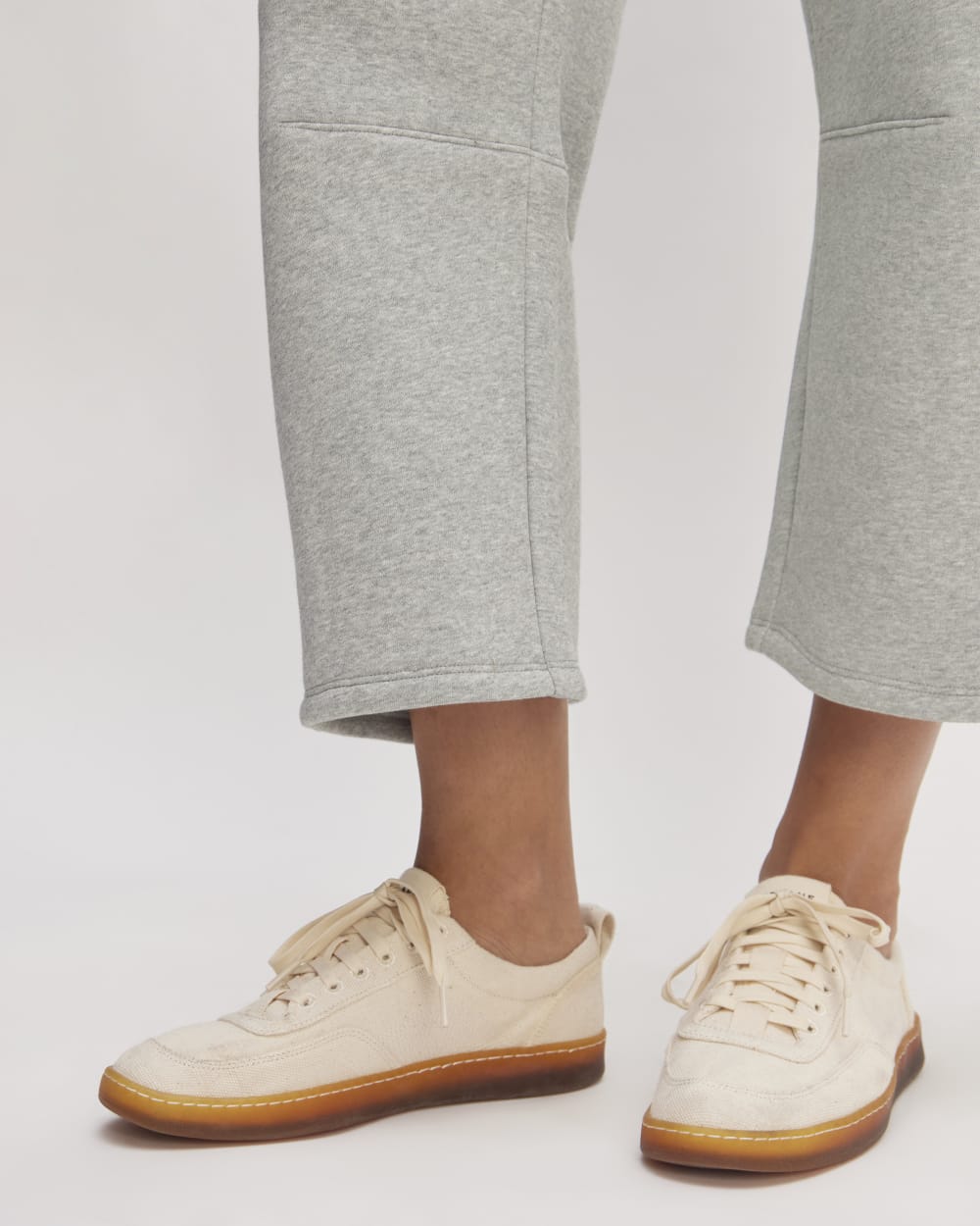 The ReTrack Barrel Sweatpant | Heathered Grey-styoma