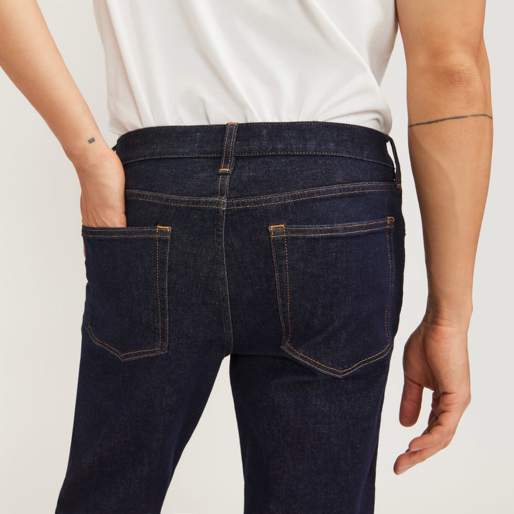 The Skinny 4-Way Stretch Organic Jean | Uniform | Dark Indigo-styoma