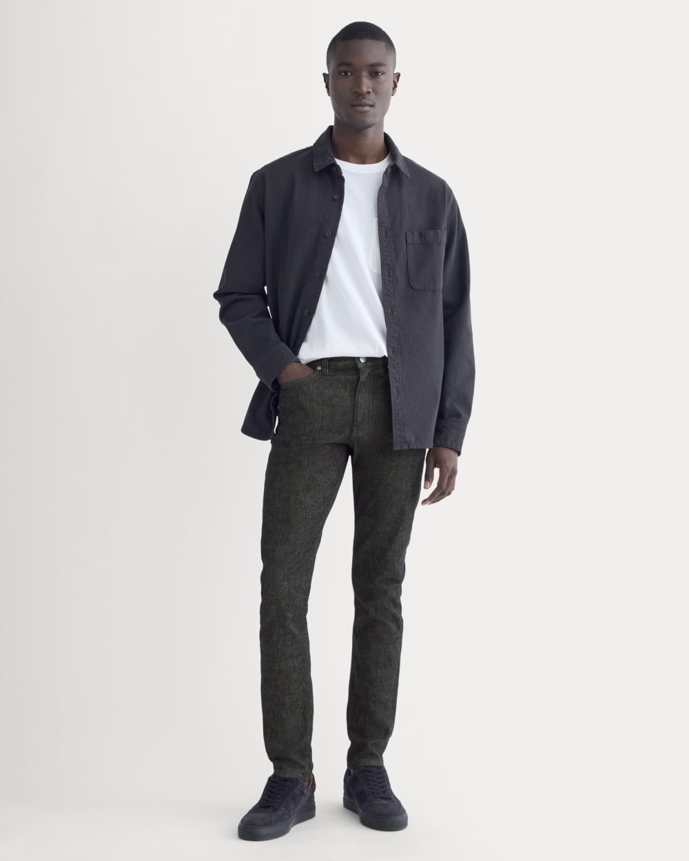 The Selvedge Slim-Fit Jean | Black Rinse-styoma