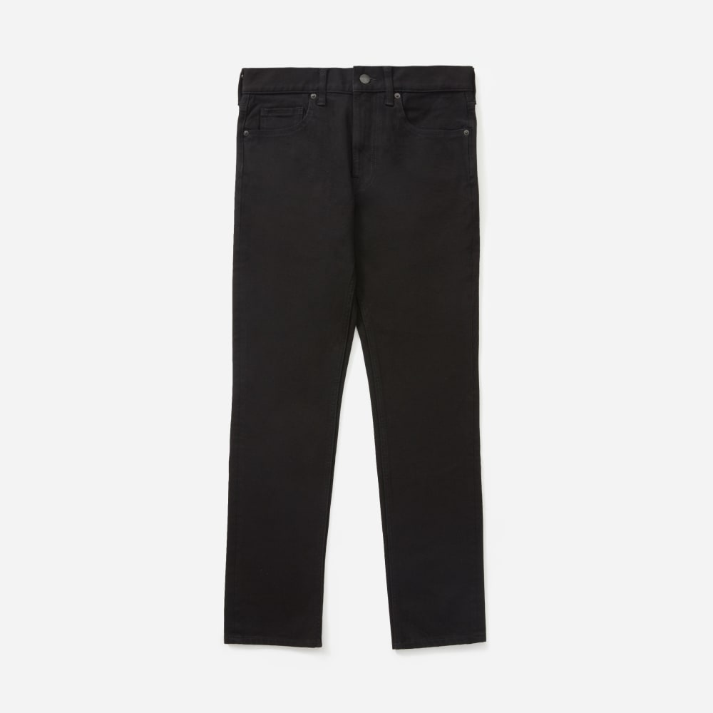 The Skinny 4-Way Stretch Organic Jean | Uniform | Black-styoma