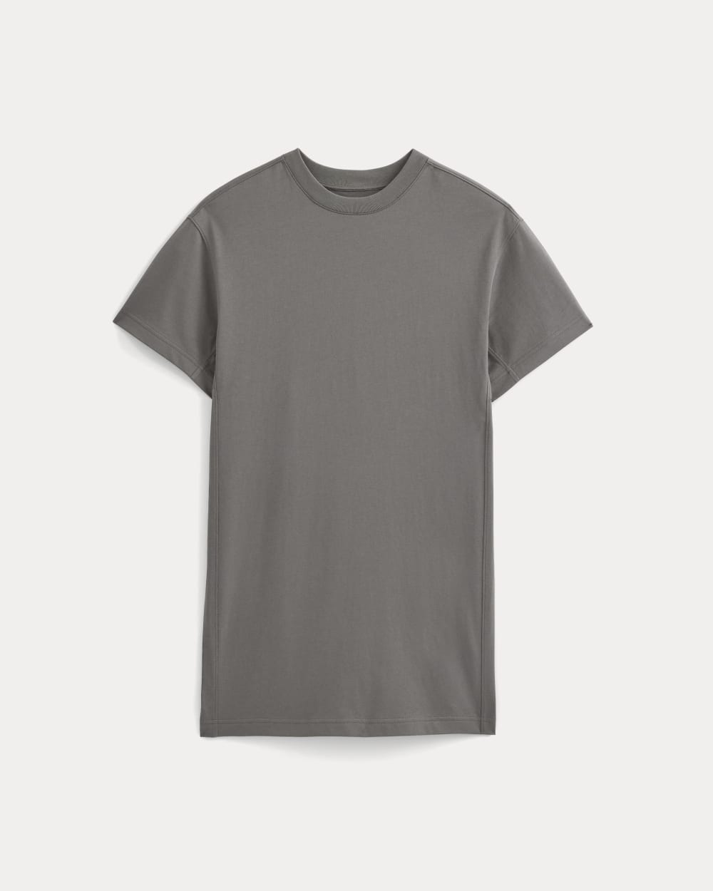 Weekend Tee Mini Dress | Charcoal Grey-styoma