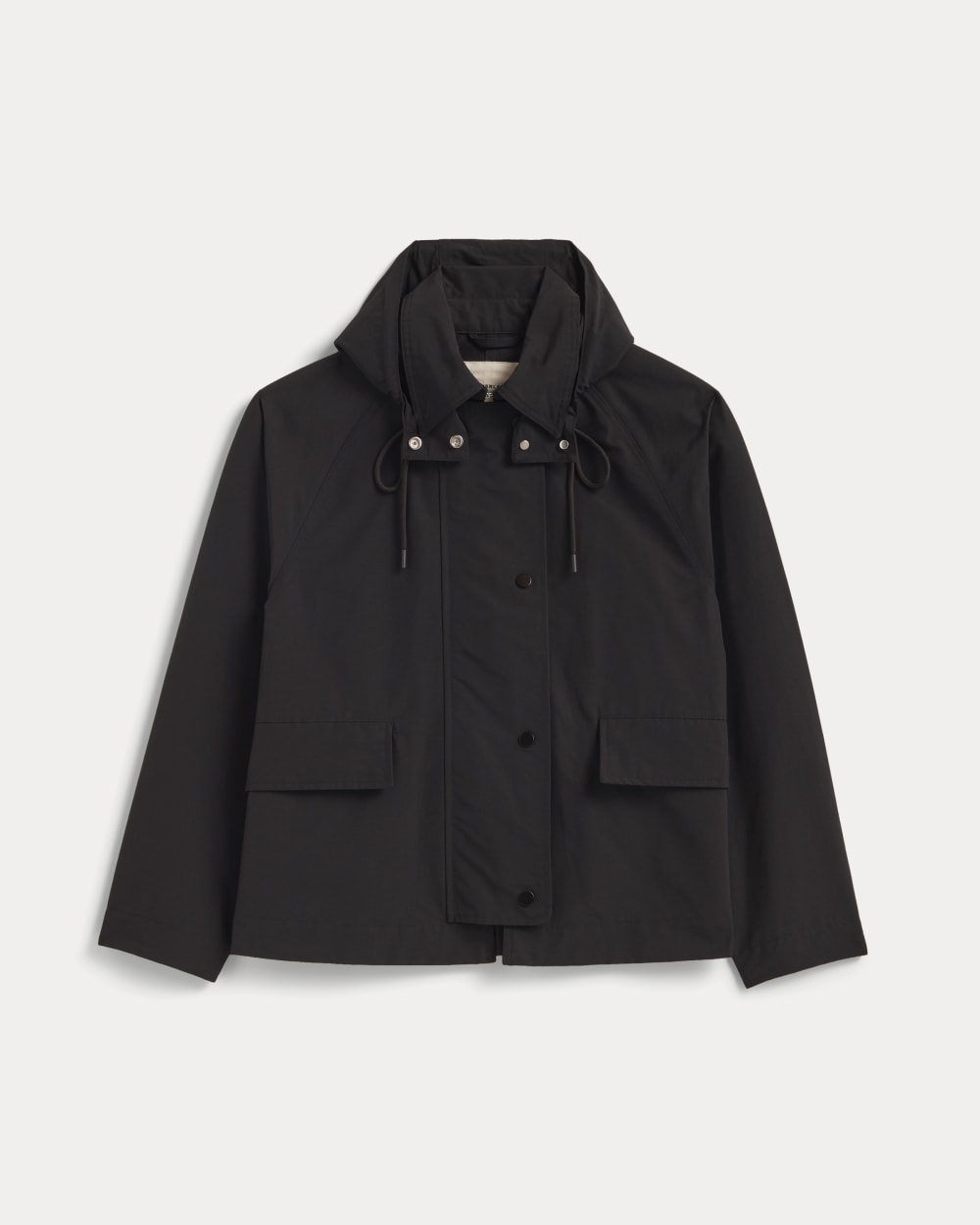 The Short Anorak | Black-styoma
