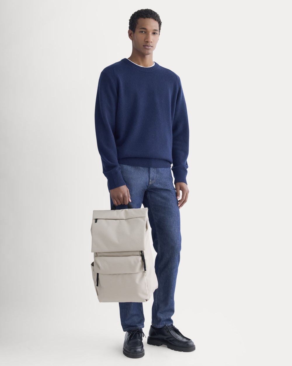 The ReNew Transit Backpack | Warm Quartz-styoma