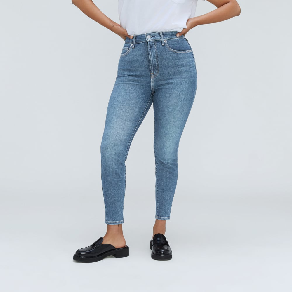The Way-High® Hourglass Skinny Jean | Faded Blue | 26.75" Inseam-styoma
