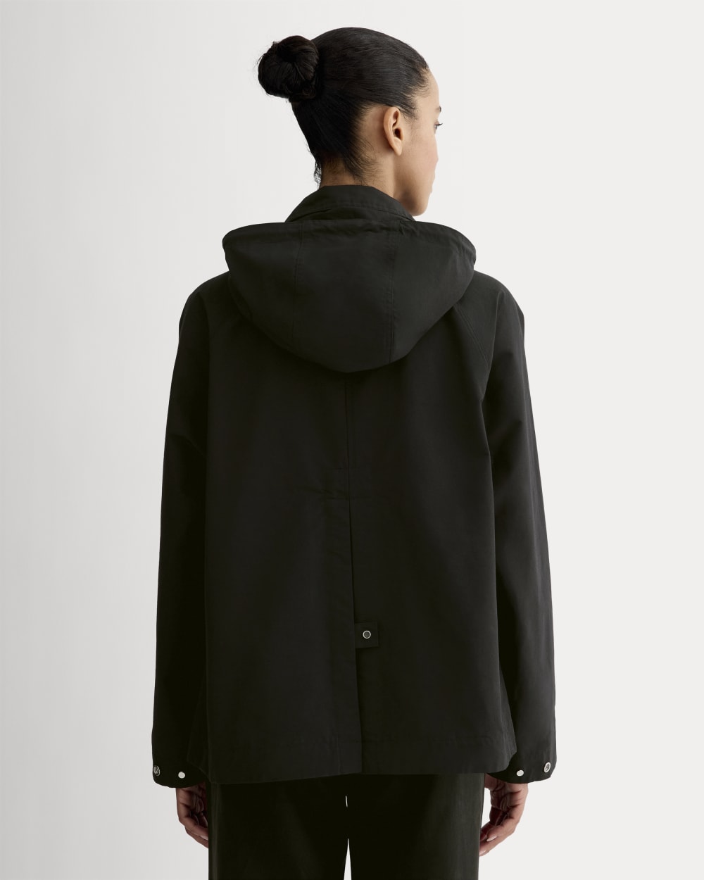 The Short Anorak | Black-styoma