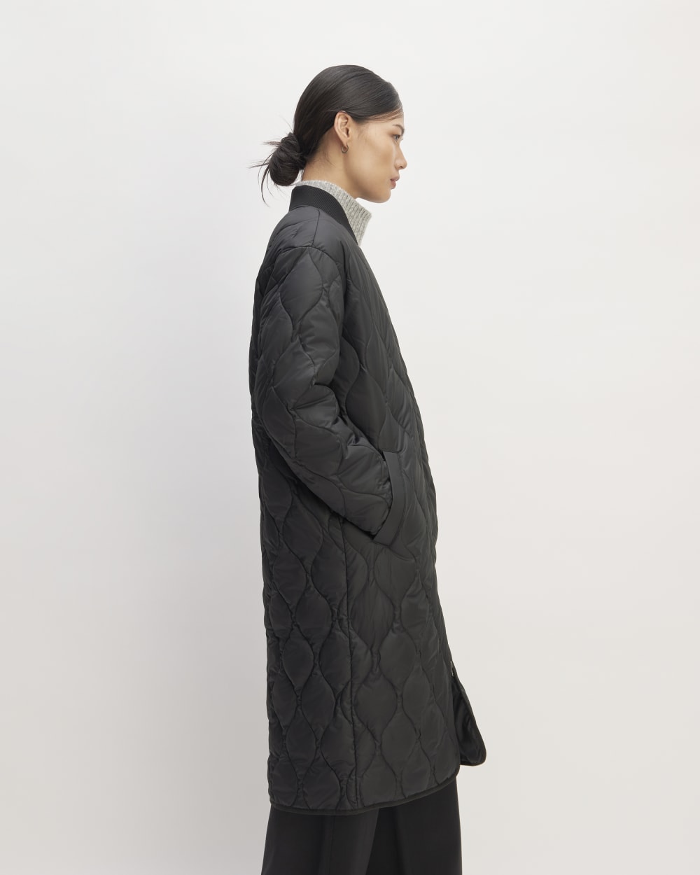 The ReNew Long Liner | Black-styoma
