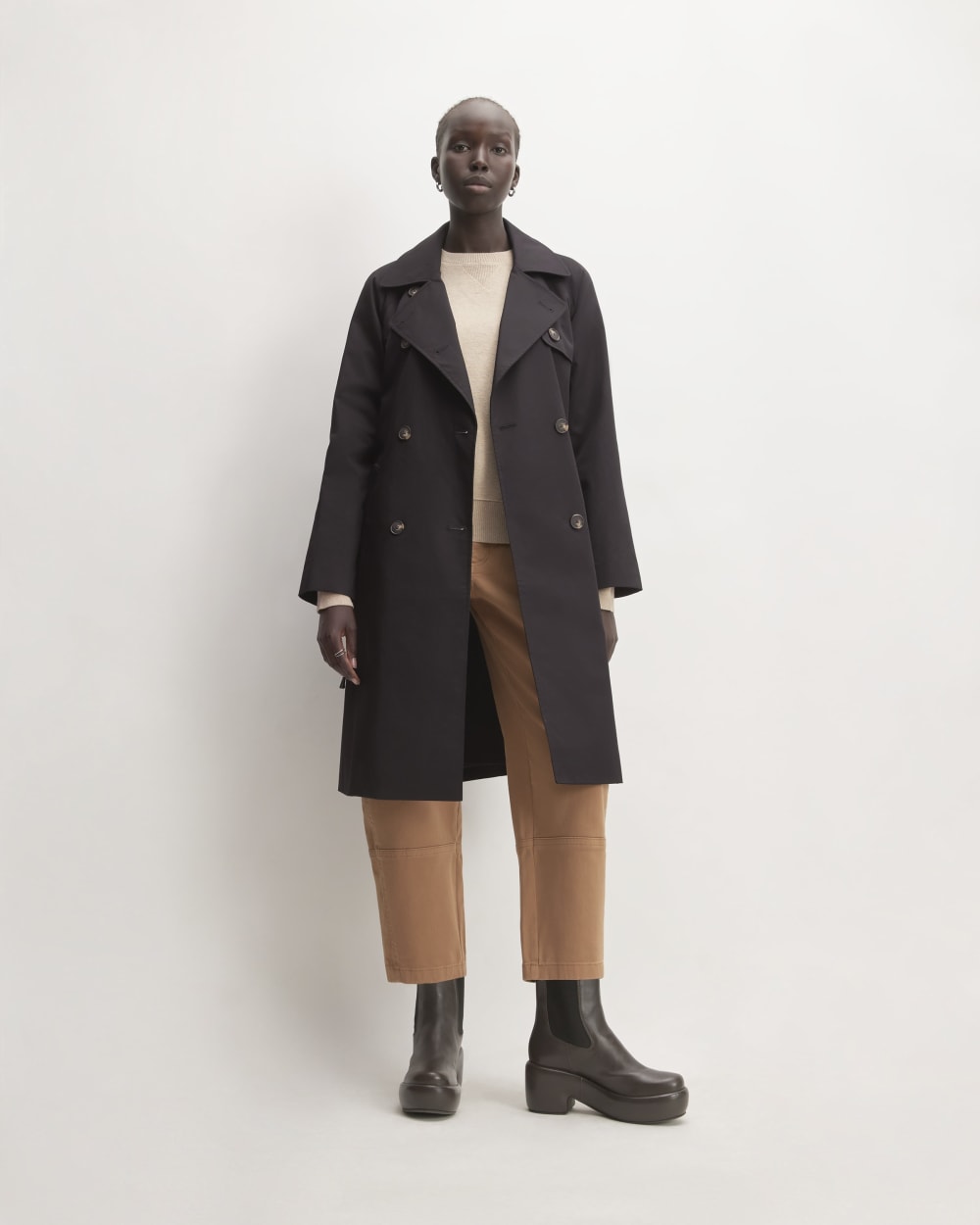The Trench Coat | Black-styoma