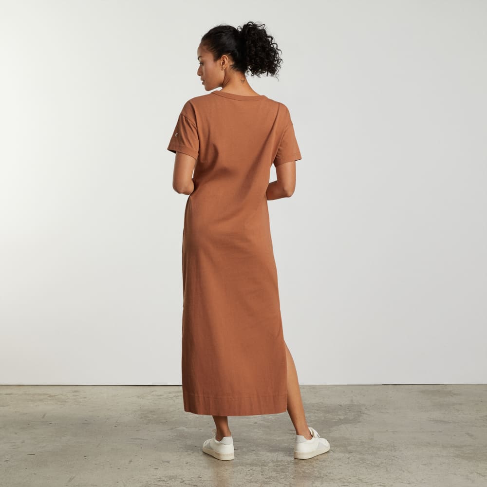 The Organic Weekend Maxi Dress | Tawny Brown-styoma