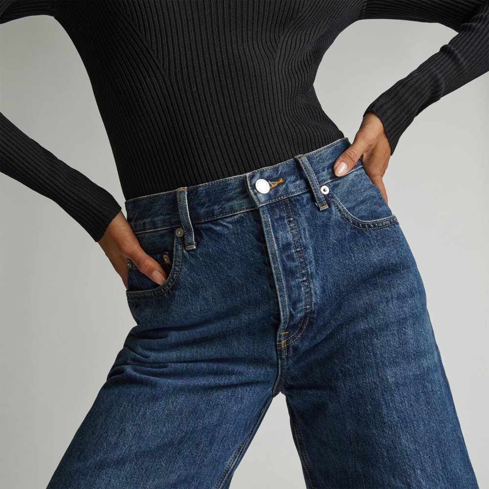 The Way-Wide Crop Jean | Iznik Ink-styoma