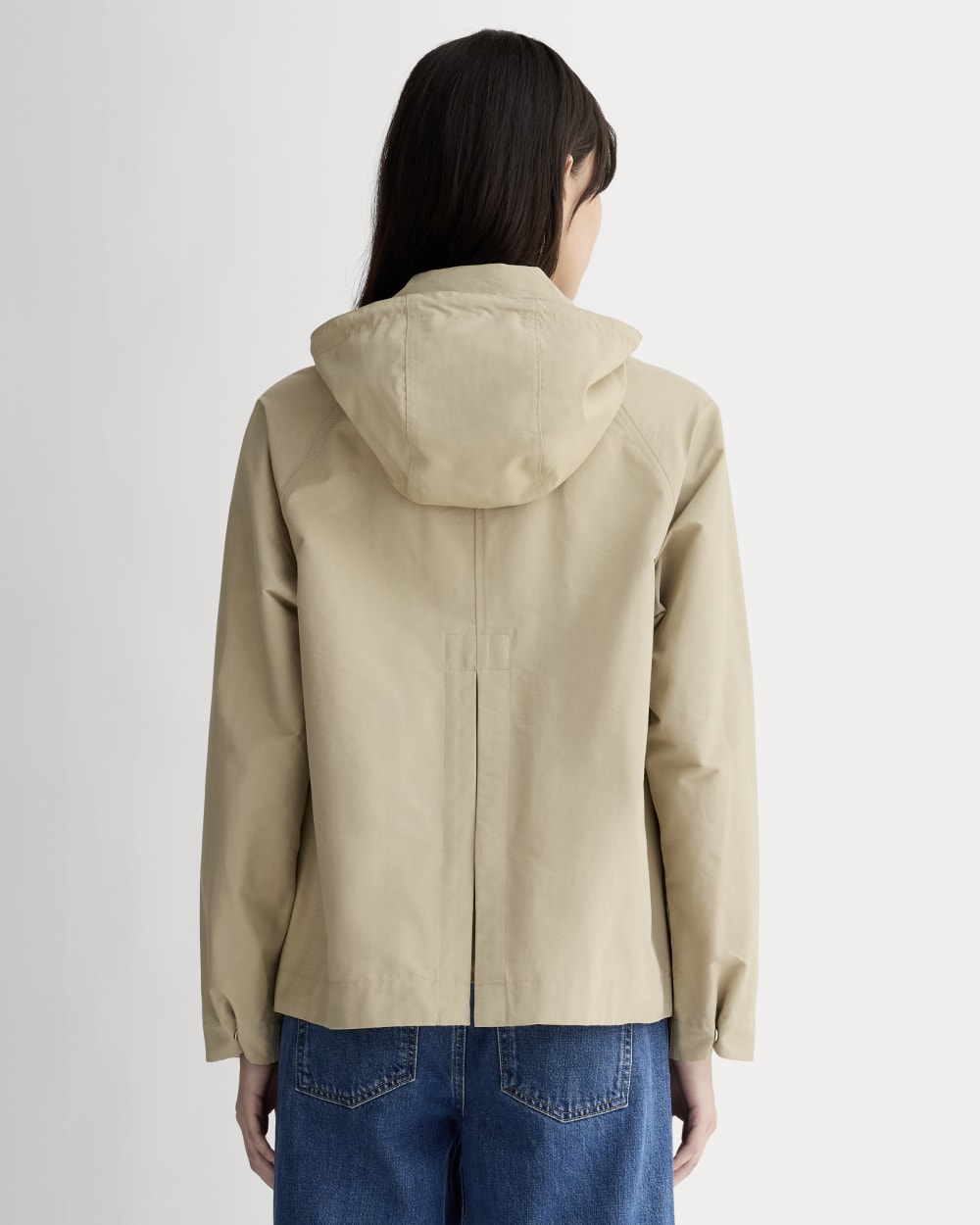 The Short Anorak | Trench Coat Khaki-styoma
