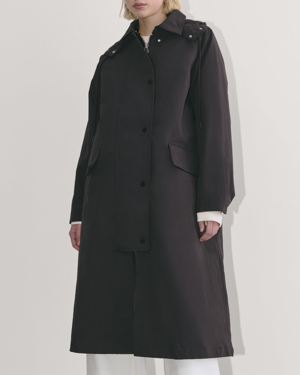 The Oversized Anorak | Black-styoma