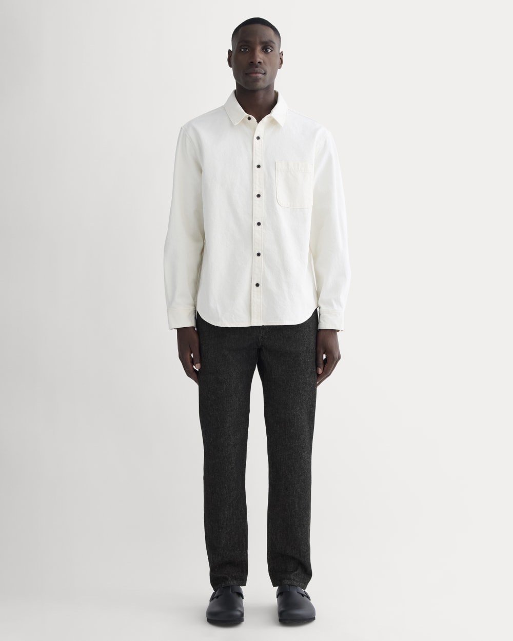 The Selvedge Straight Fit Jean | Black Rinse-styoma