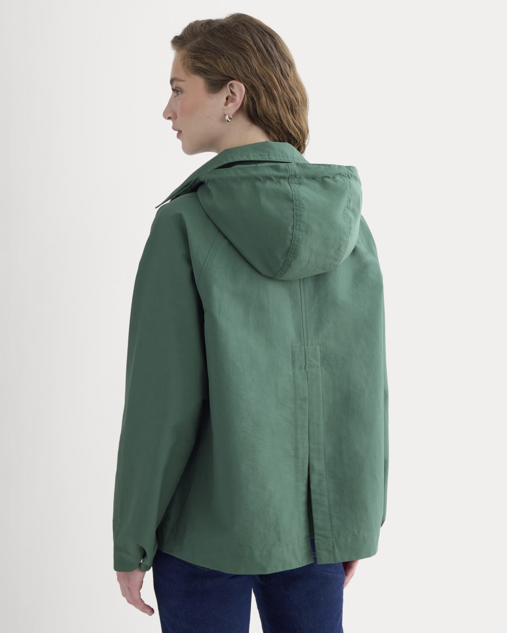 The Short Anorak | Hunter Green-styoma