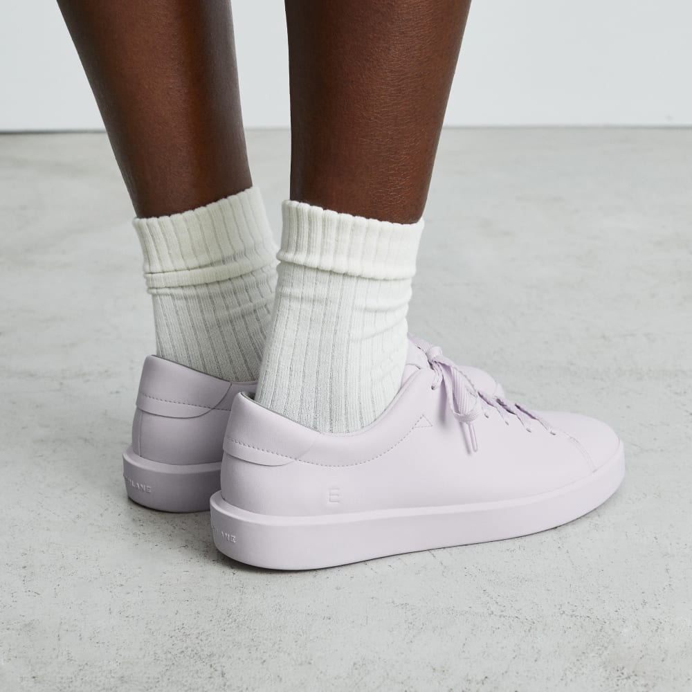 The ReLeather® Tennis Shoe  | Orchid-styoma