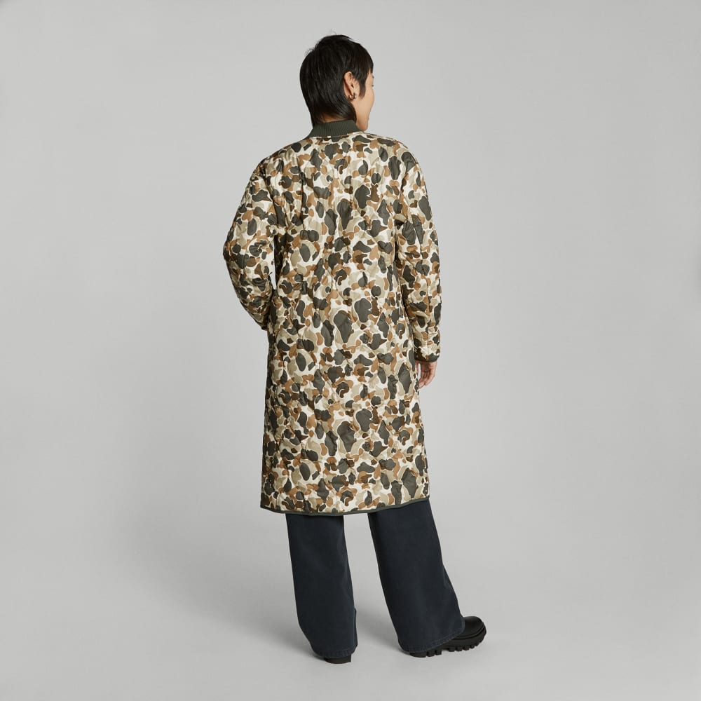 The ReNew Long Liner | Biscotti Camo-styoma