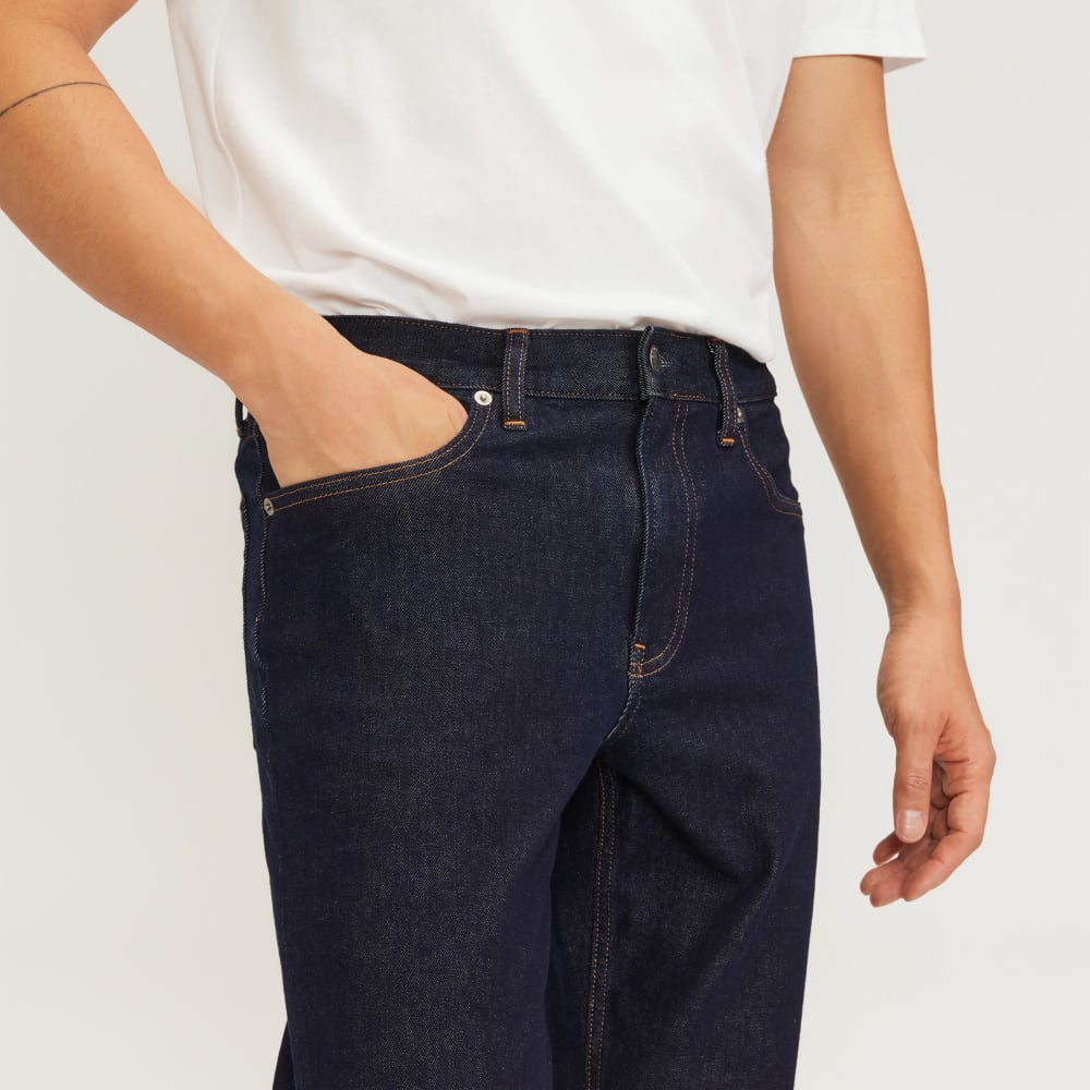 The Skinny 4-Way Stretch Organic Jean | Uniform | Dark Indigo-styoma
