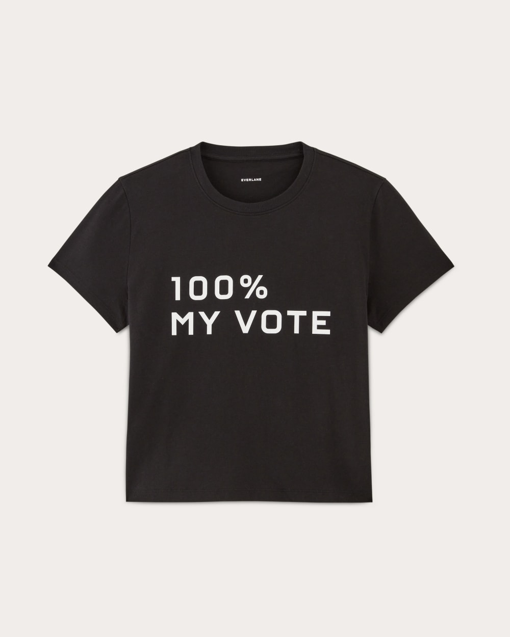The Voter Tee in Essential Cotton | Black-styoma