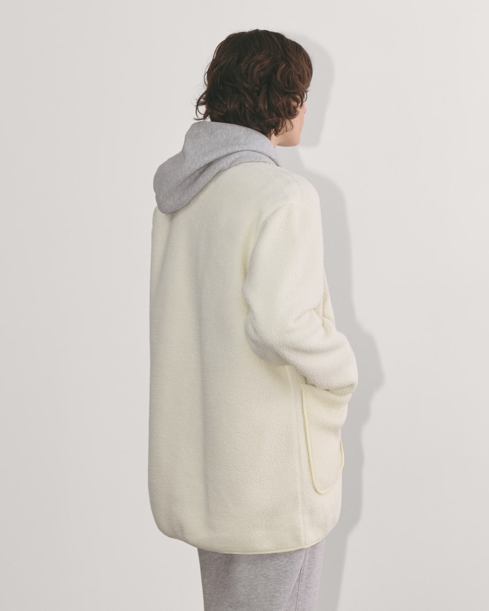 The Teddy Liner | Heathered Oat-styoma