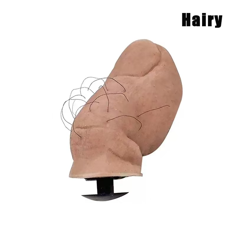 Realistic Human Toe Croc Charms | 2 Styles: Hairy & Hairless