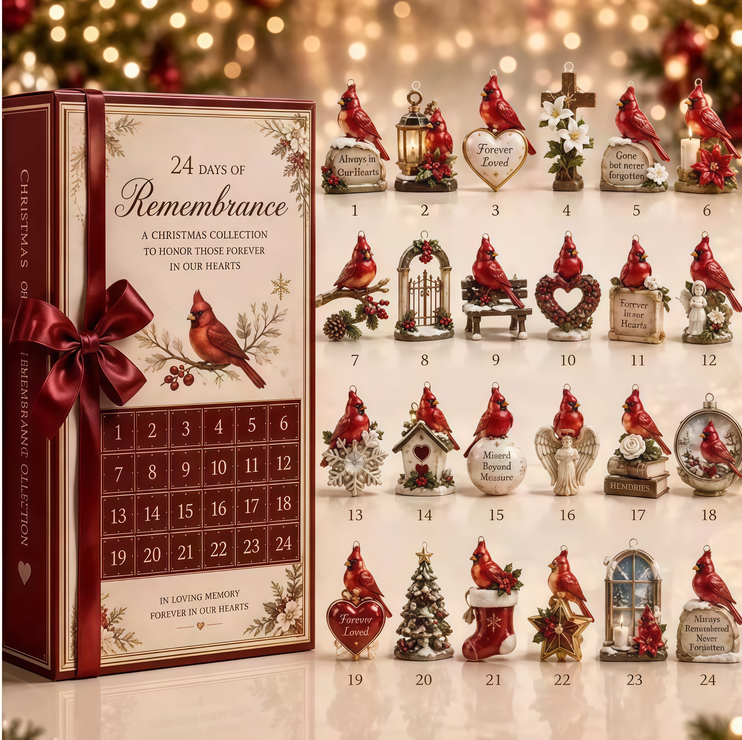 ✨24-Day Christmas Countdown Advent Calendar – Moments to Remember