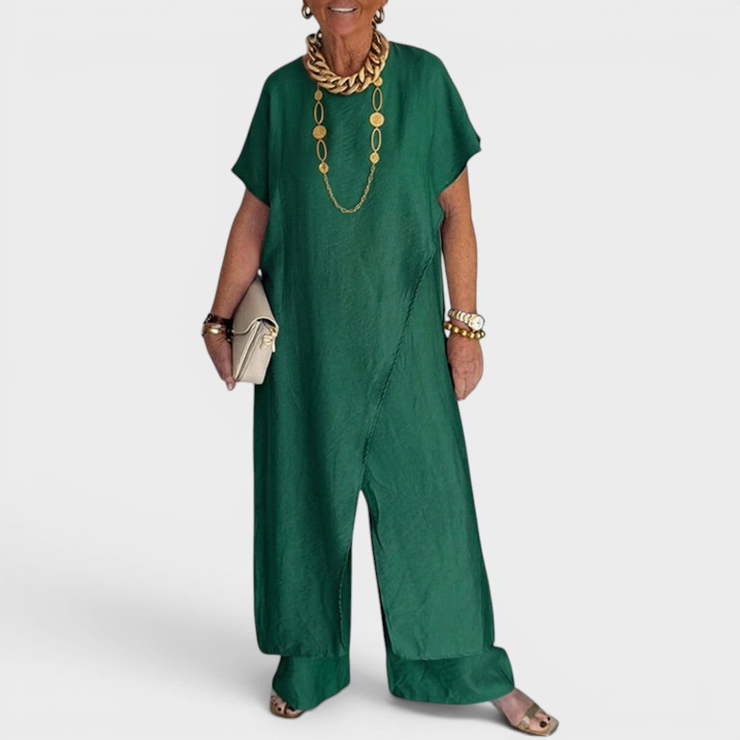 Roseth - Set consisting of a layered tunic and wide-legged trousers