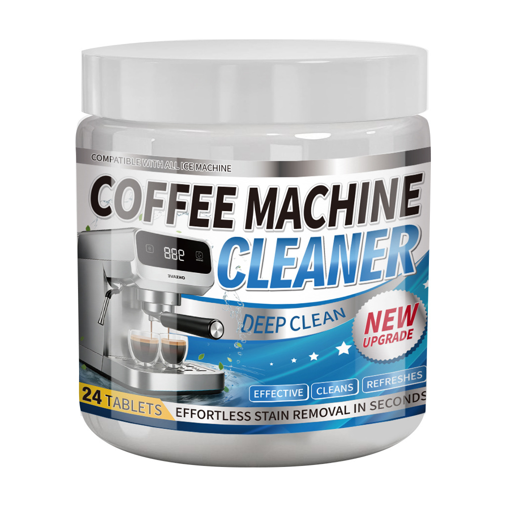 Coffee Machine Cleaning Tablets, Gentle Cleaning Coffee Machine Stains, Tea Stains And Scale Cleaning Tablets, Portable Cleaning Effervescent Tablets