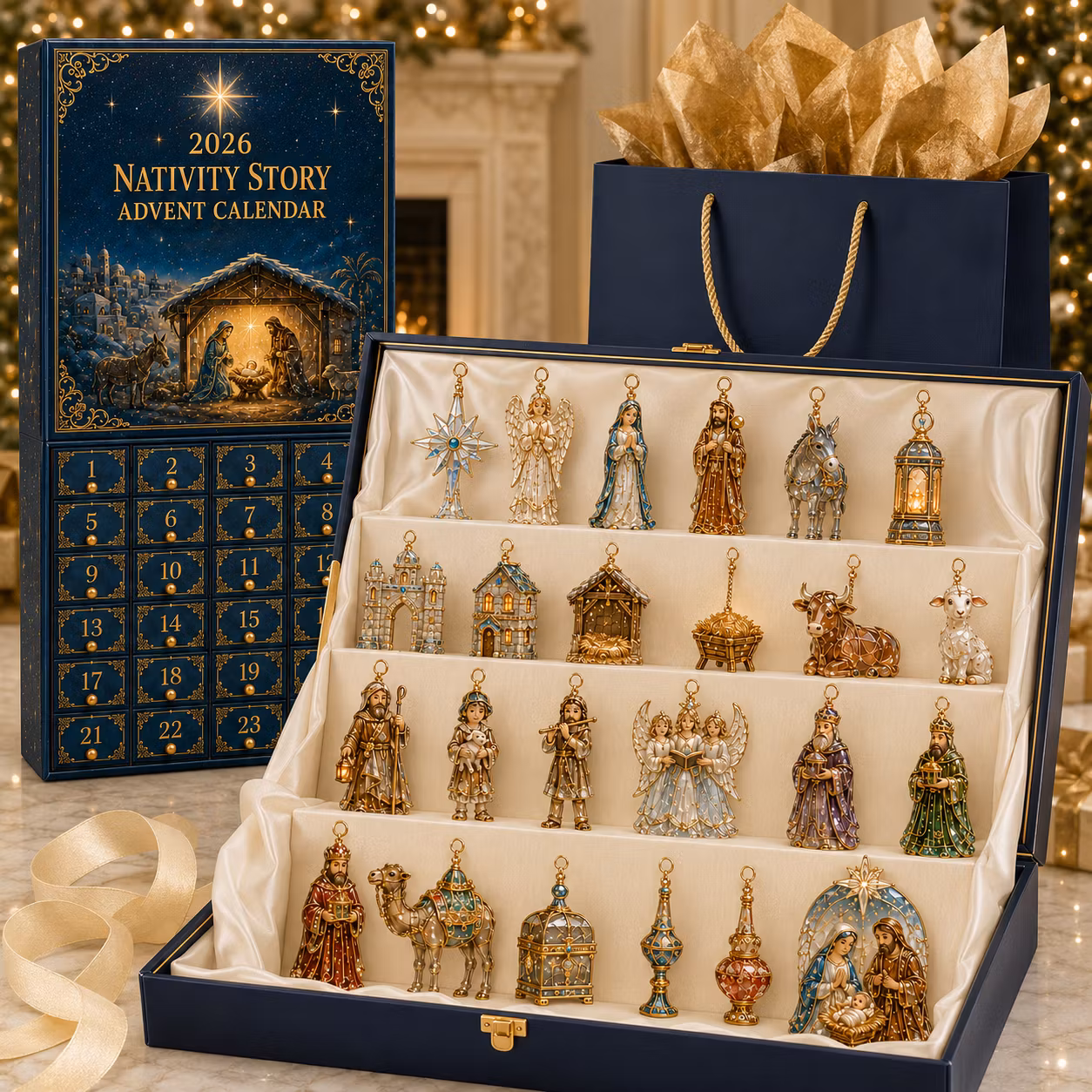 🔥Last 30pcs✨⏰ Limited anniversary edition✨49% OFF!🔥2026 Advent Calendar: The Coming of Jesus