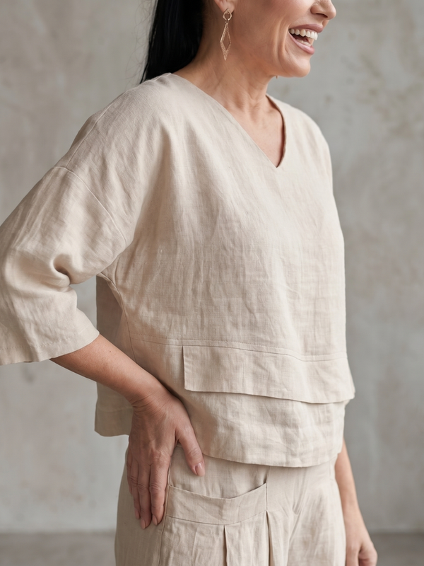 River | Layered Top Wide Leg Set