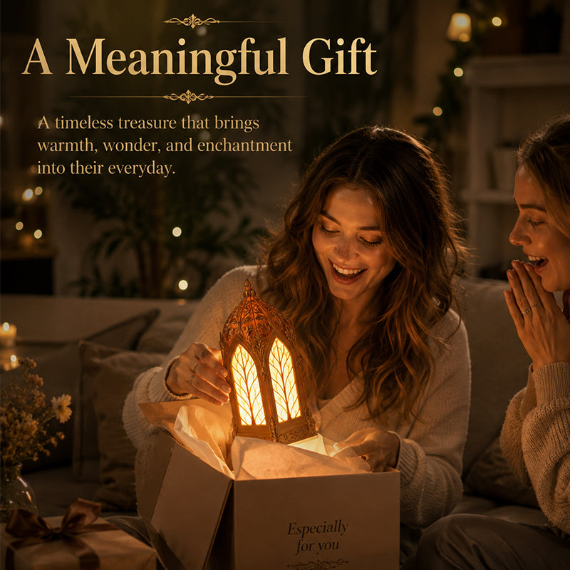 Elf sanctuary lamp gift for fantasy lovers